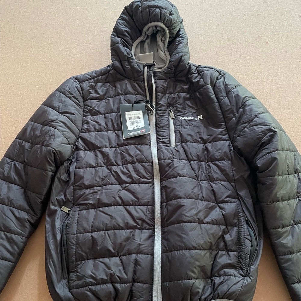 Avalanche, quilted hoody, girl xl